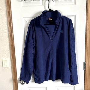 The North Face fleece pullover quarter zip